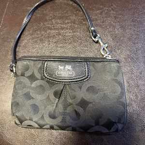 Small Coach Wristlet.